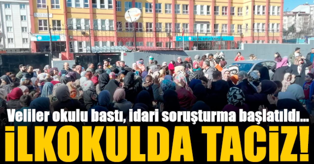 Esenyurt'taki ilkokulda çocuğa taciz!