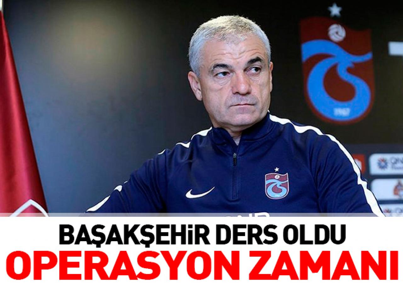 Trabzonspor'da operasyon zamanı