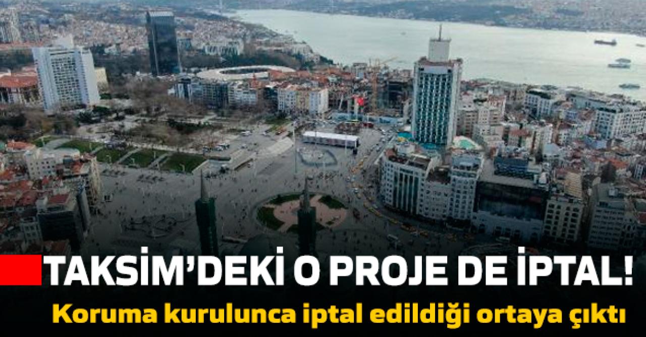 Kültür Bakanlığı’nın projesi de iptal!