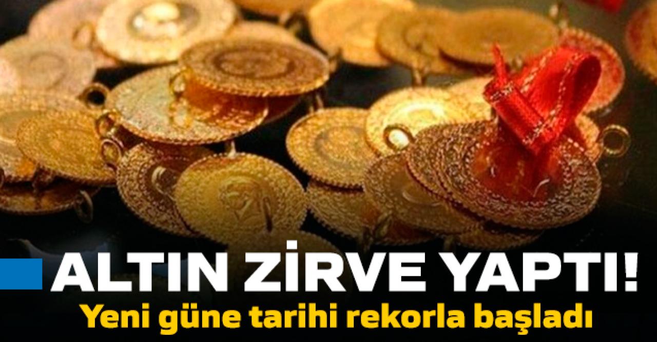 Altın fiyatlarında yeni tarihi rekor! İşte 20 Şubat altın fiyatları