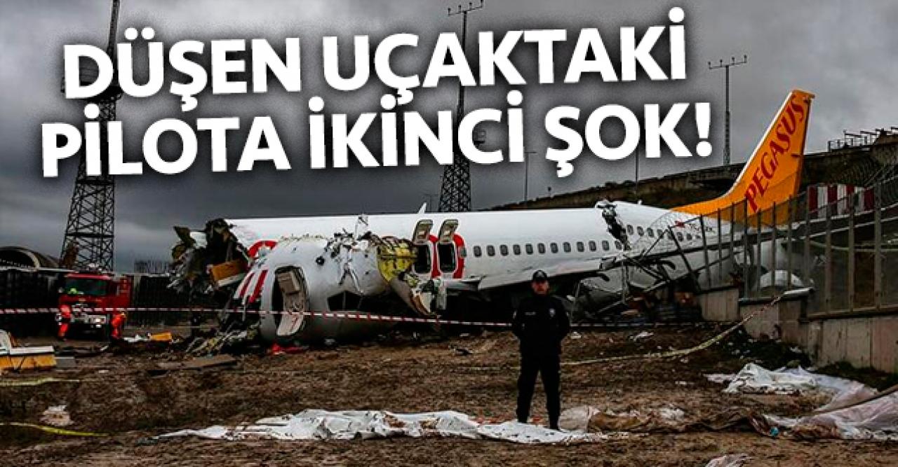 Düşen uçaktaki pilota ikinci şok