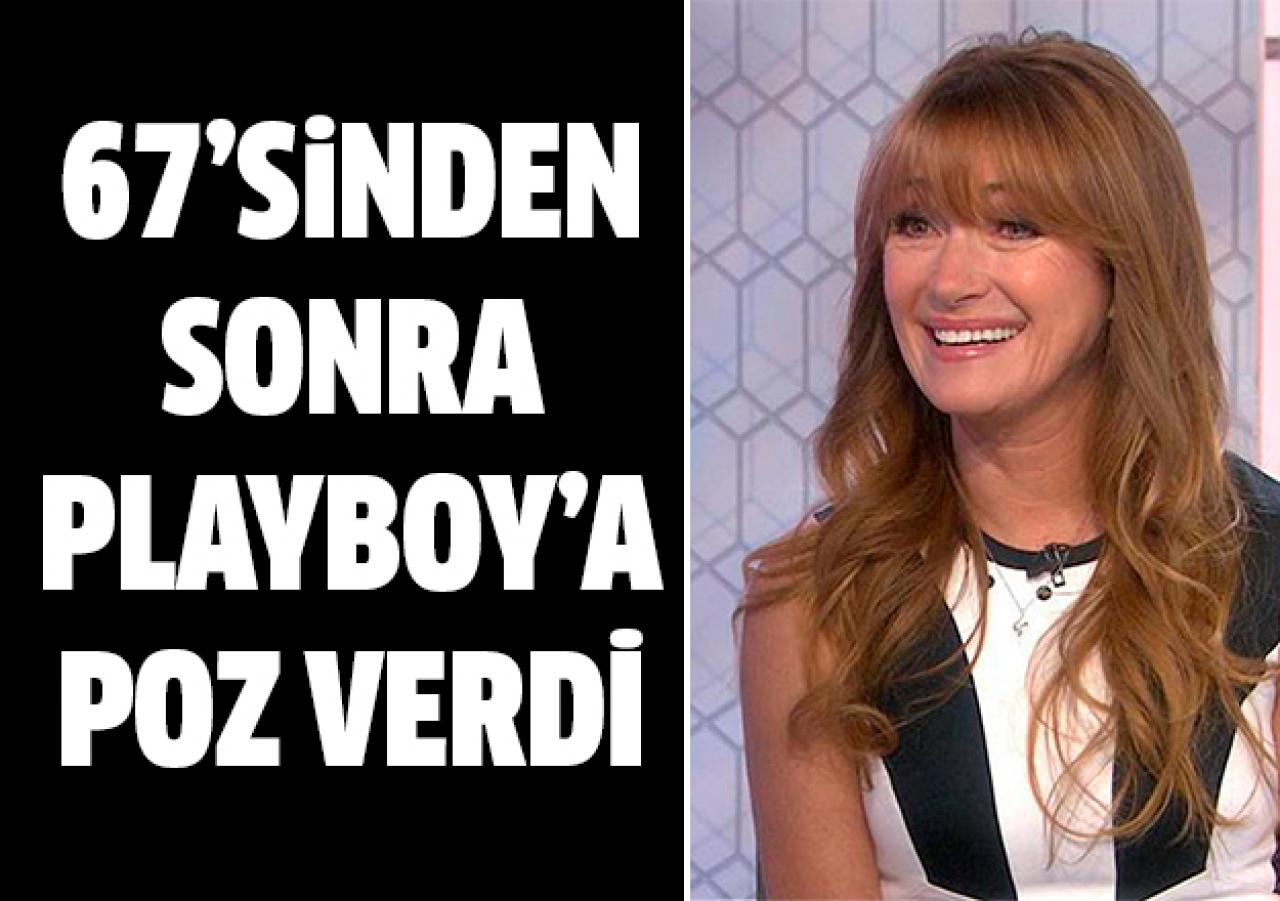 67'sinden sonra Playboy'a poz verdi