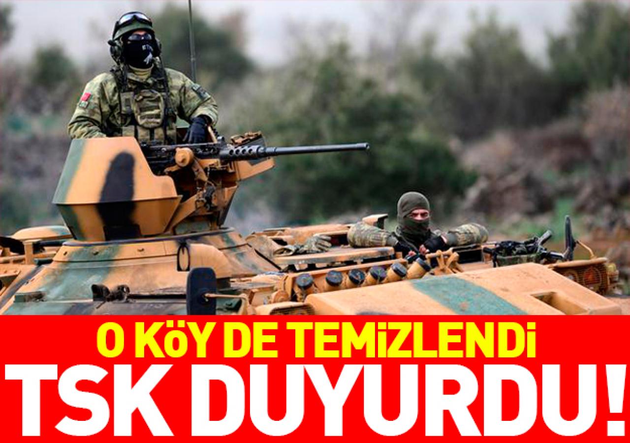 Afrin operasyonunda Maskah Köyü alındı