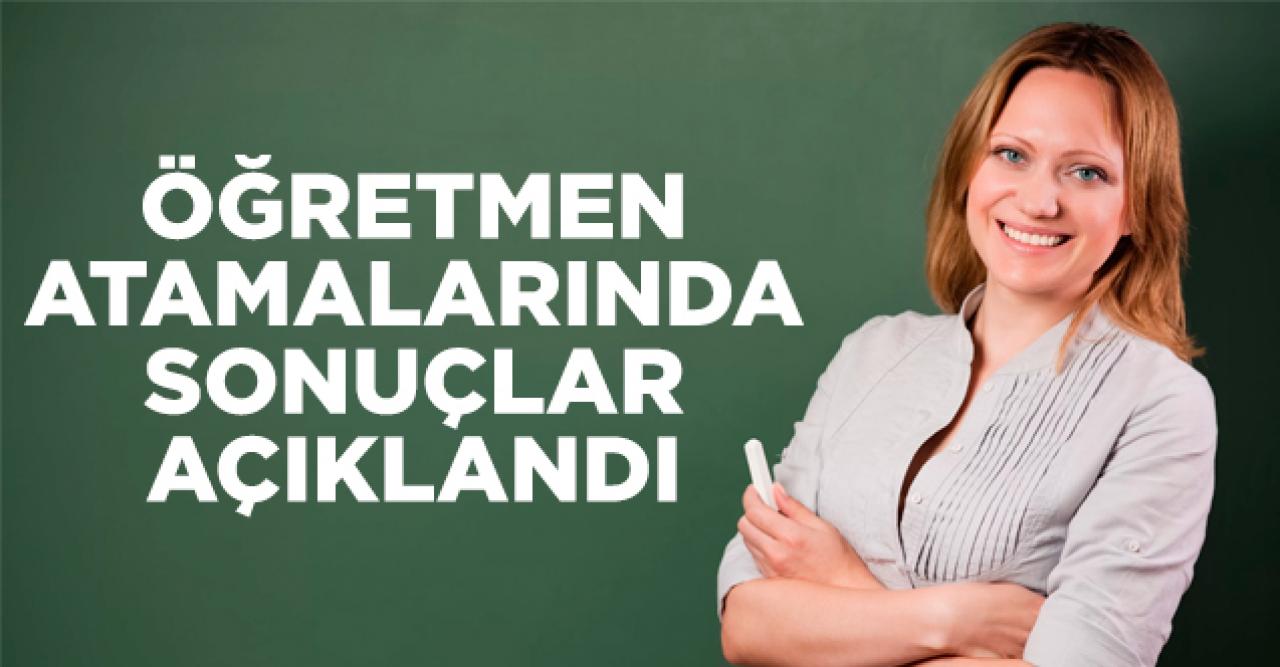 20 bin öğretmen ataması sözlü sınav (mülakat) sonuçları açıklandı