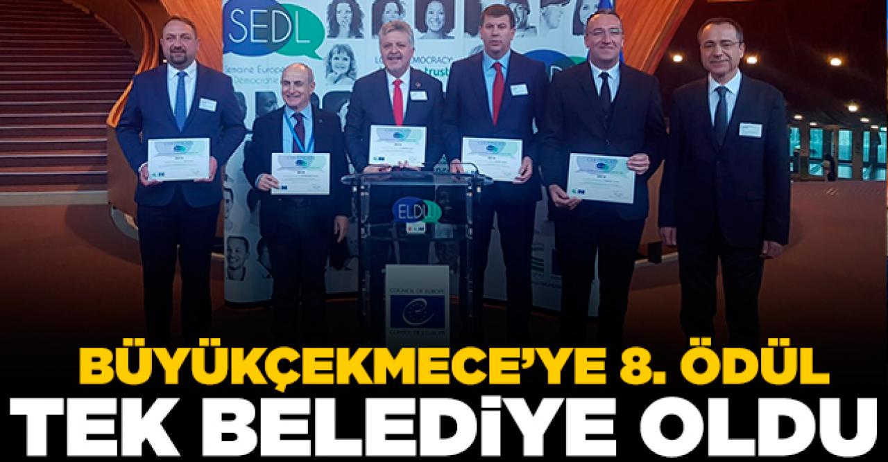 Büyükçekmece'ye 8. ödül!