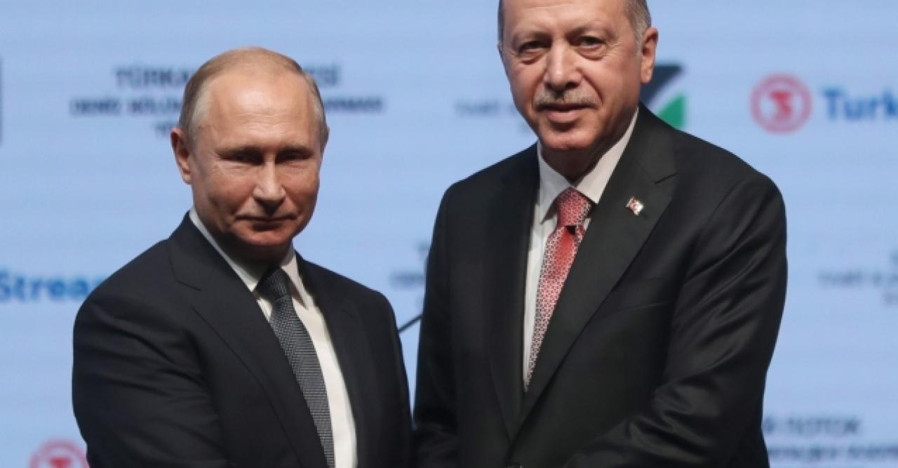 Cumhurbaşkanı Erdoğan ve Putin görüştü!