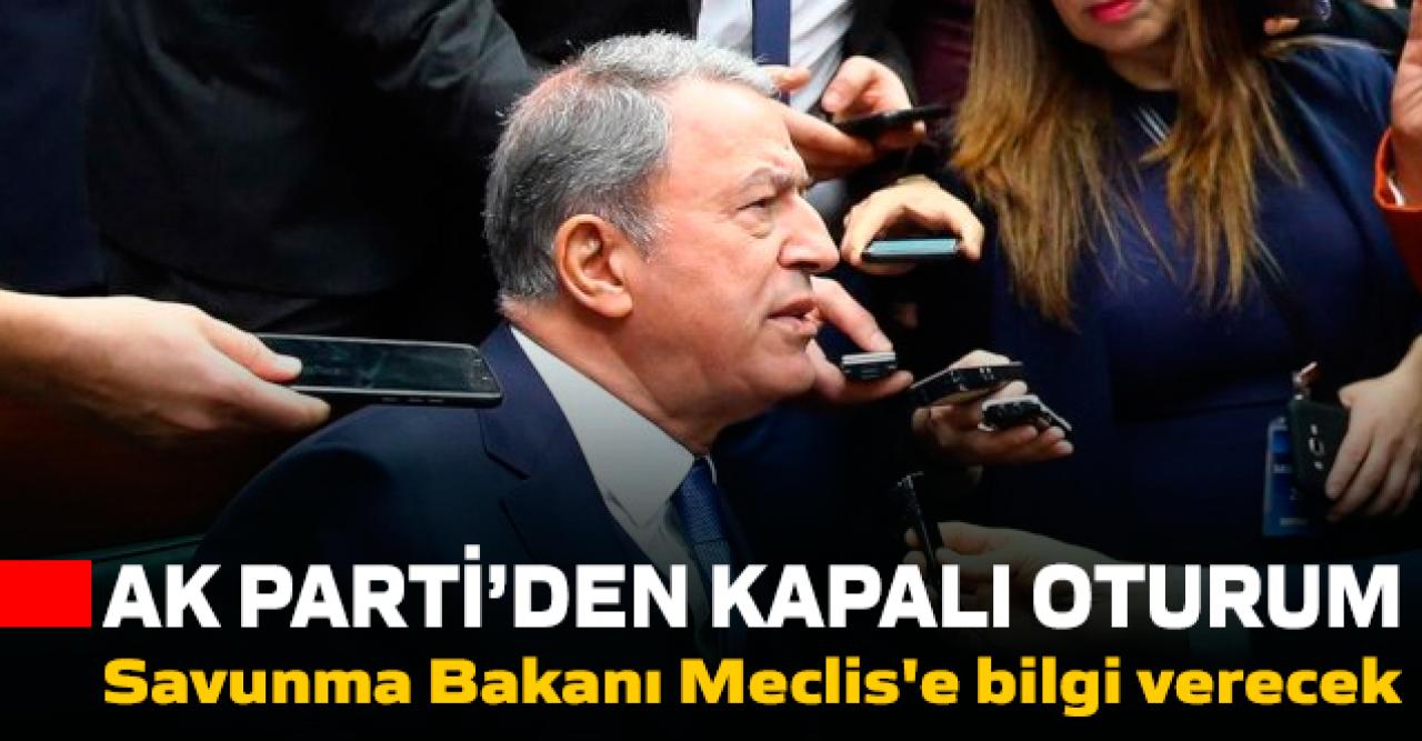 AK Parti kapalı oturum yapacak!