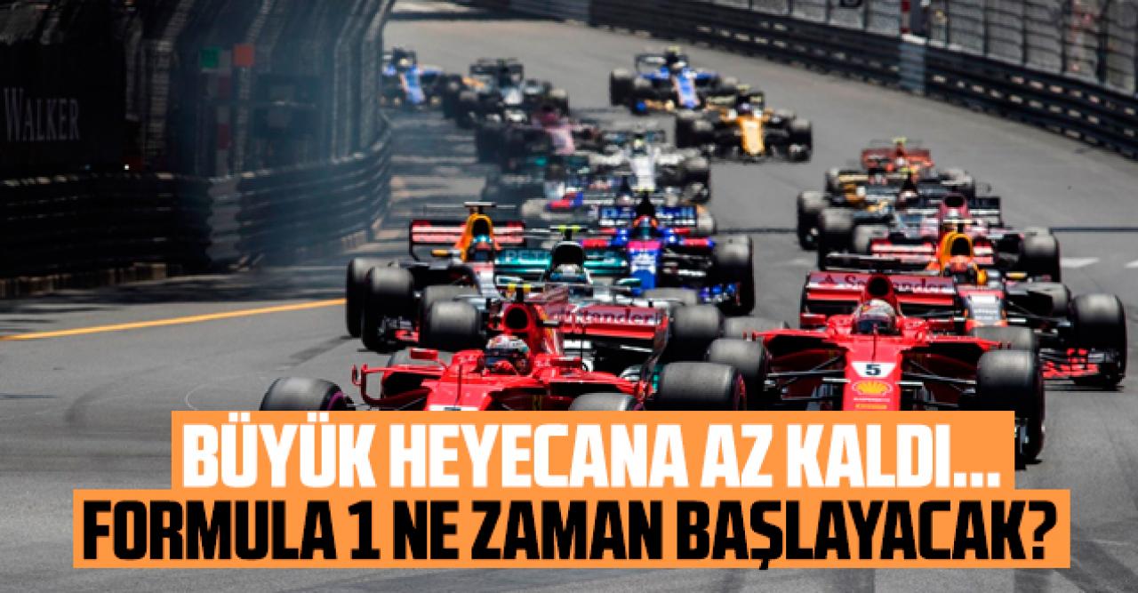 Formula 1 2020 ne zaman başlayacak? Avsutralya Grand Prix'i saat kaçta? Yarış takvimi