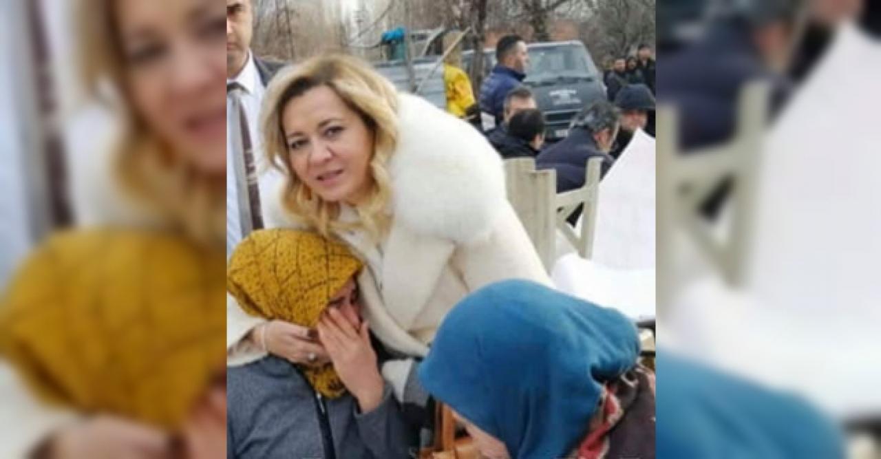 Aylin Cesur'un şehit cenazesinde verdiği pozlar tepki almaya devam ediyor