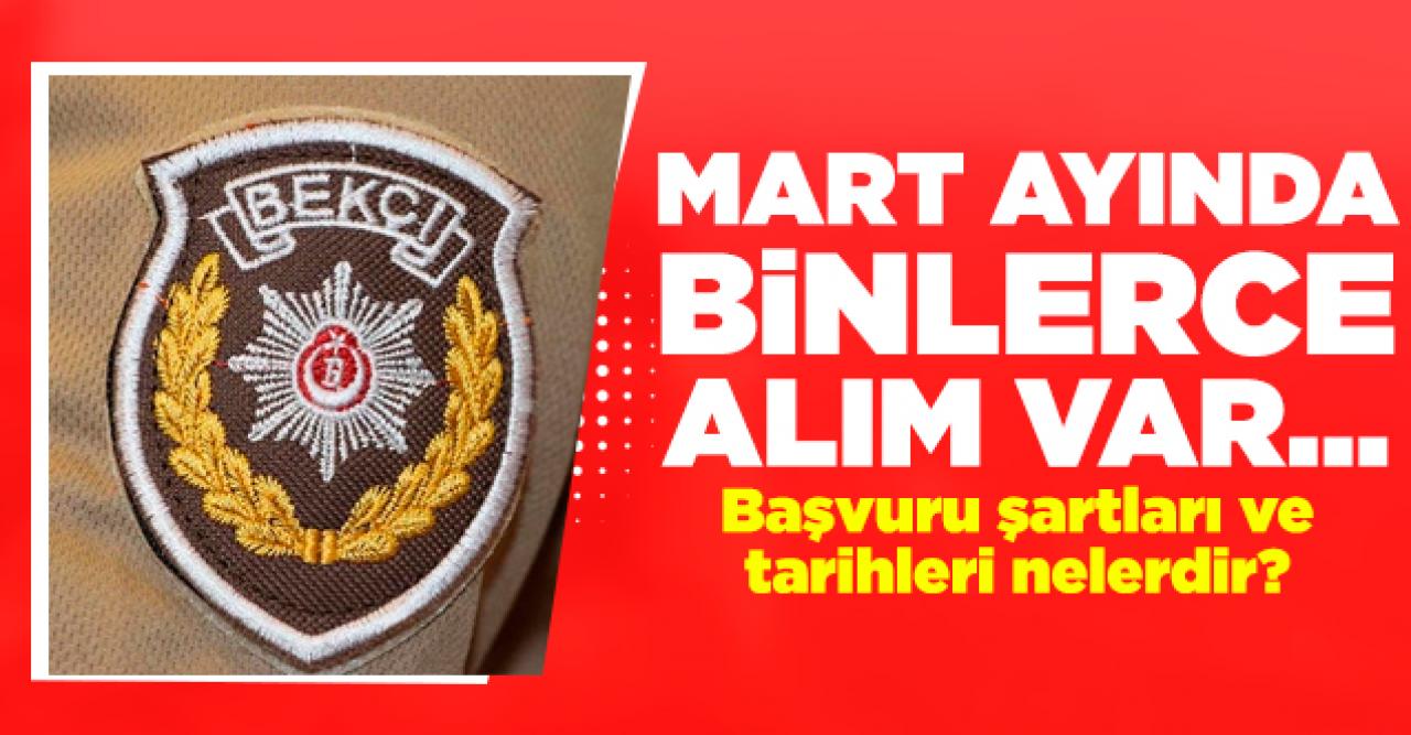 Mart 2020 İŞKUR bekçi ilanları yayımlandı | Başvuru şartları ve tarihleri