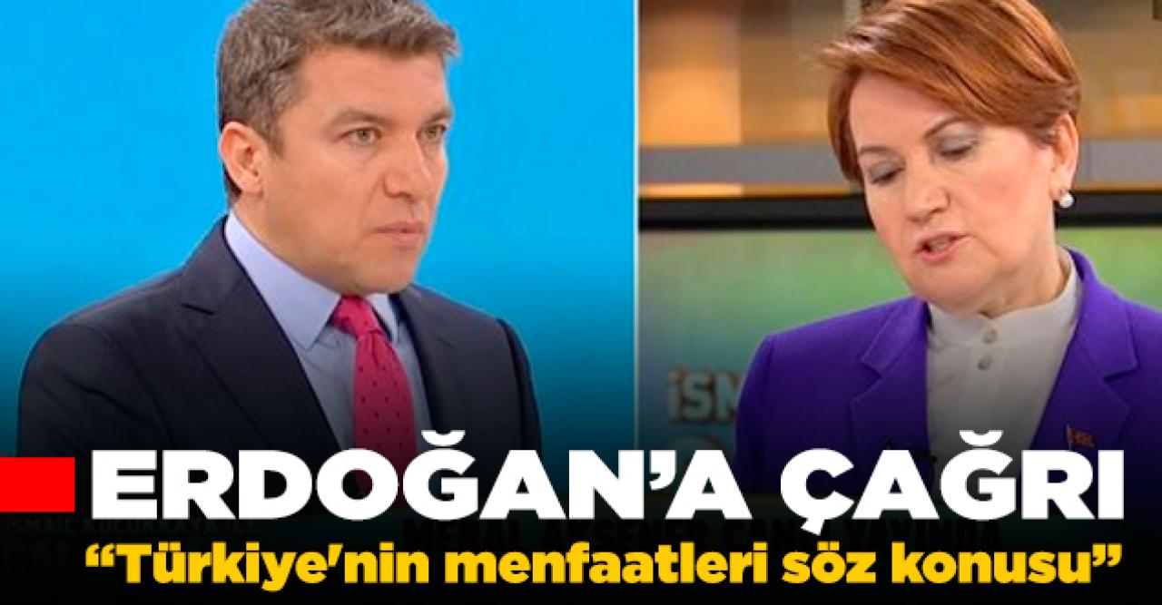 Akşener: Mehmetçiğin can güvenliği önemli