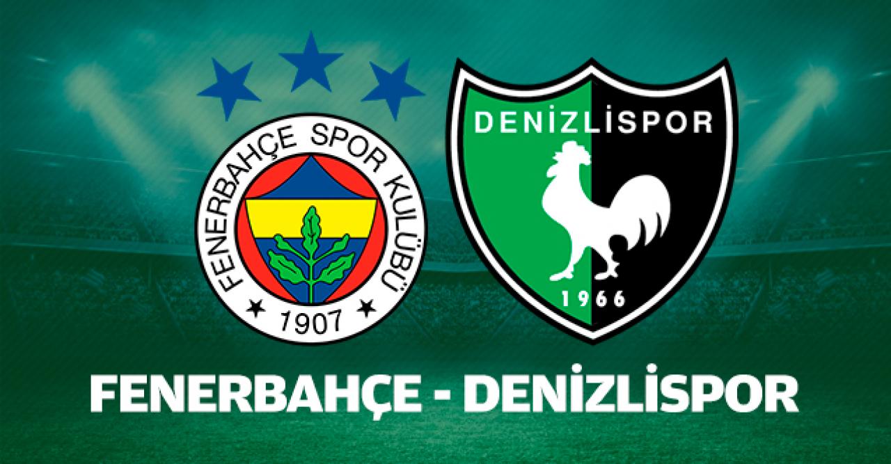 Fenerbahçe Denizlispor maçı canlı izleme linki | Bein Sports 1 canlı