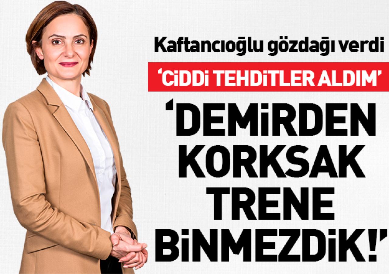 Demirden korksaydık trene binmezdik!