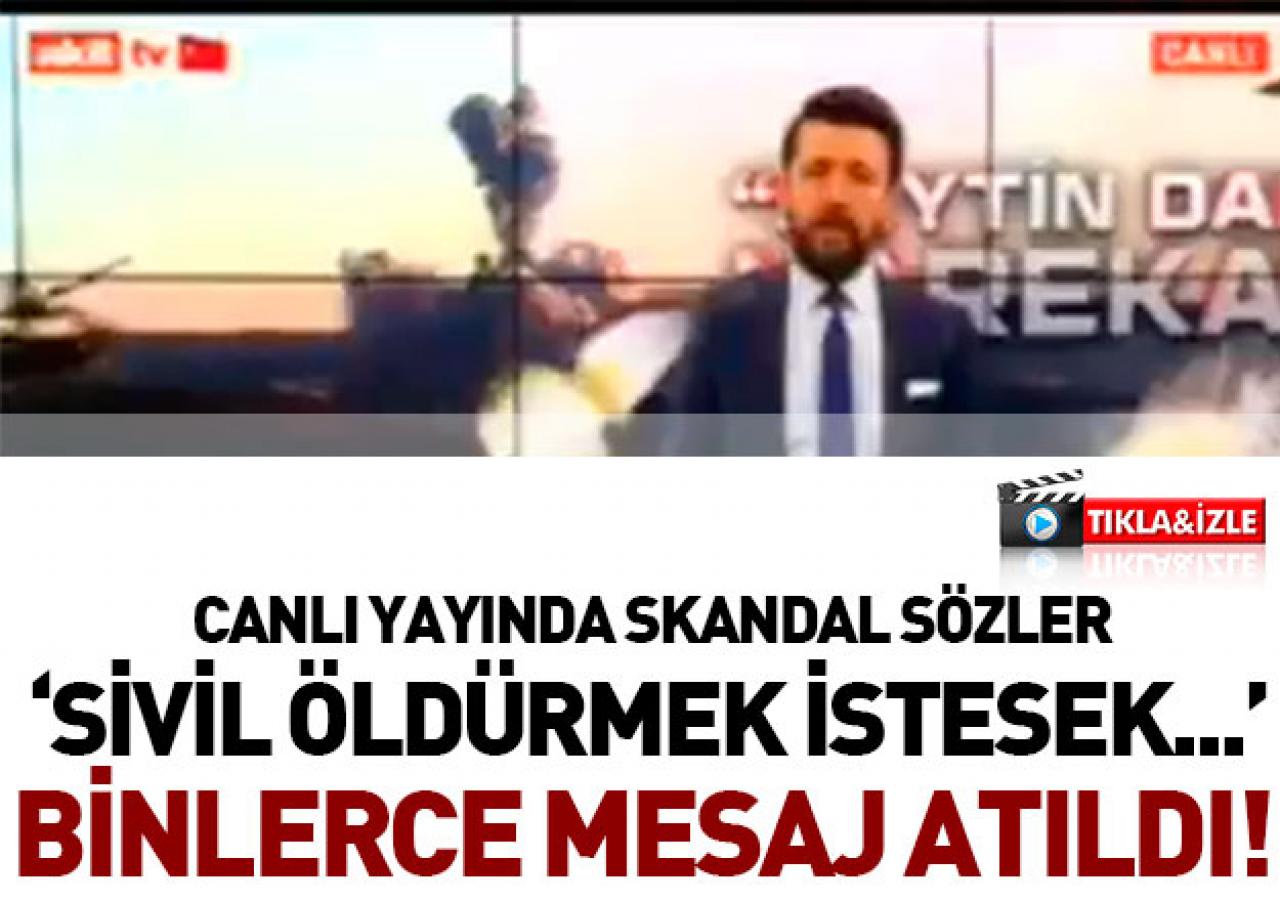 Akit TV sunucusu Ahmet Keser'den canlı yayında herkesi şoke eden sözler