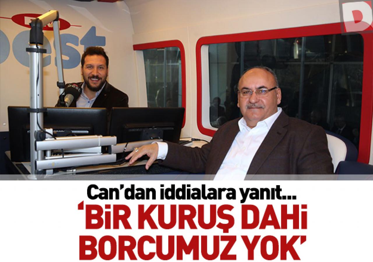 Bir kuruş dahi borcumuz yok