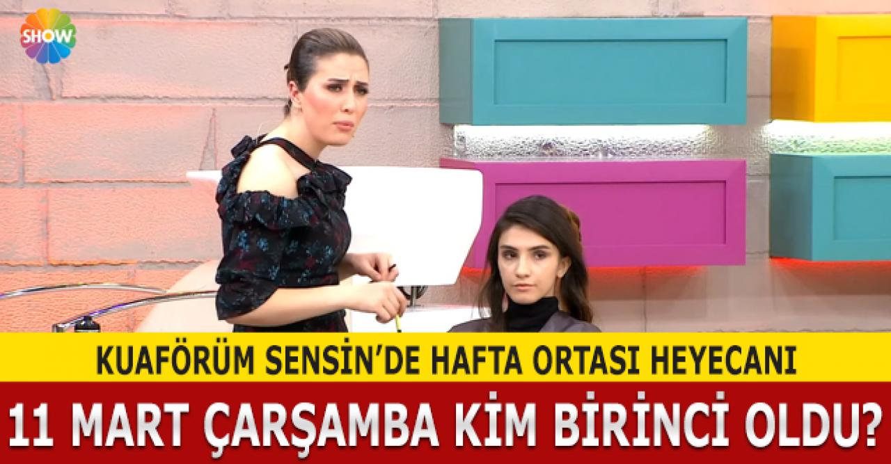 Kuaförüm Sensin 11 Mart Çarşamba Puan Durumu | Kim birinci oldu? | 237. bölüm izle