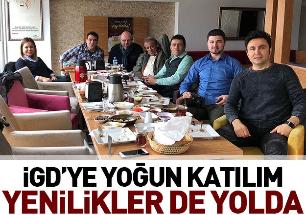 İGD'ye yoğun katılım