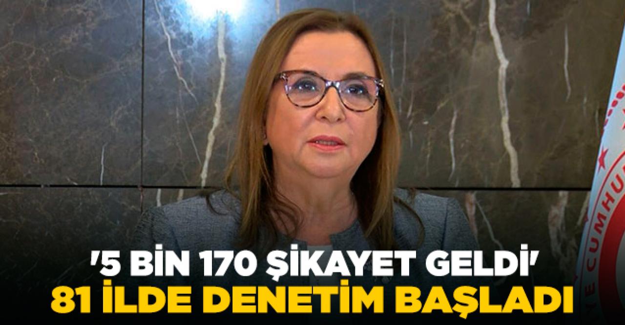 Pekcan: 81 ilde denetimlere başladık