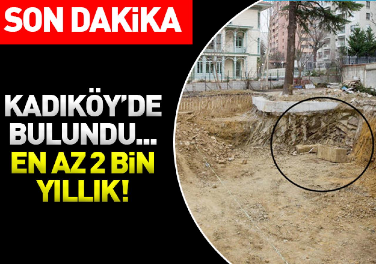 Kadıköy'de en az 2 bin yıllık lahit bulundu