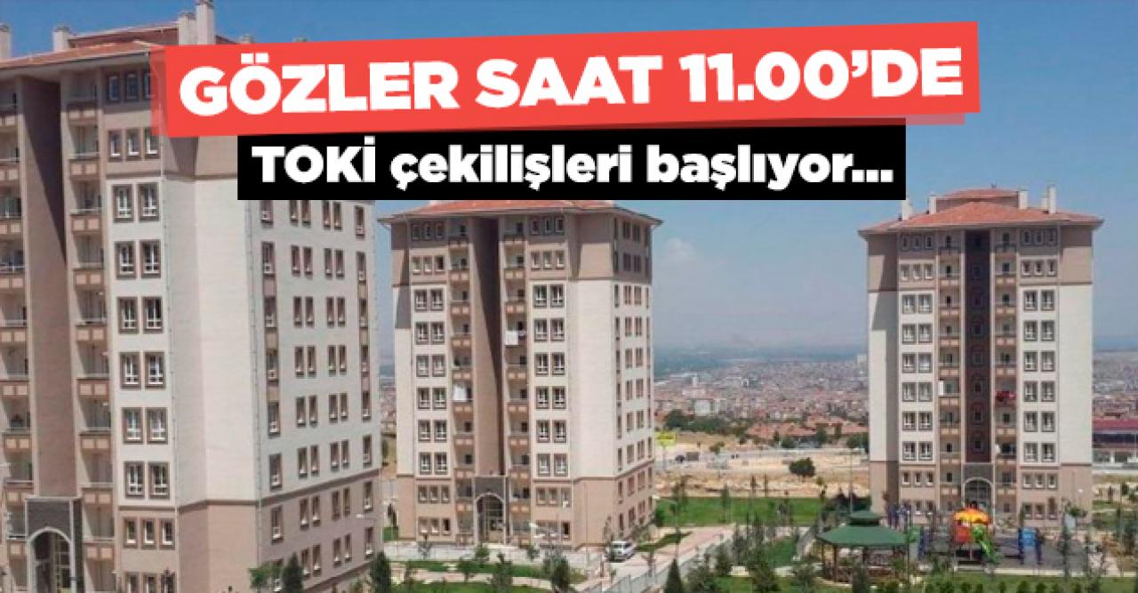 2020 TOKİ İstanbul Tuzla kura çekilişi canlı izle