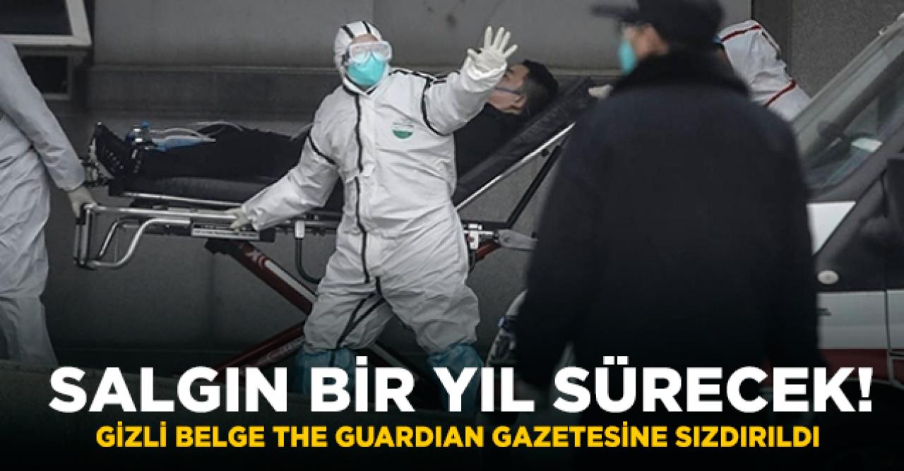 The Guardian gazetesi'nin iddiası: Salgın bir yıl sürecek!