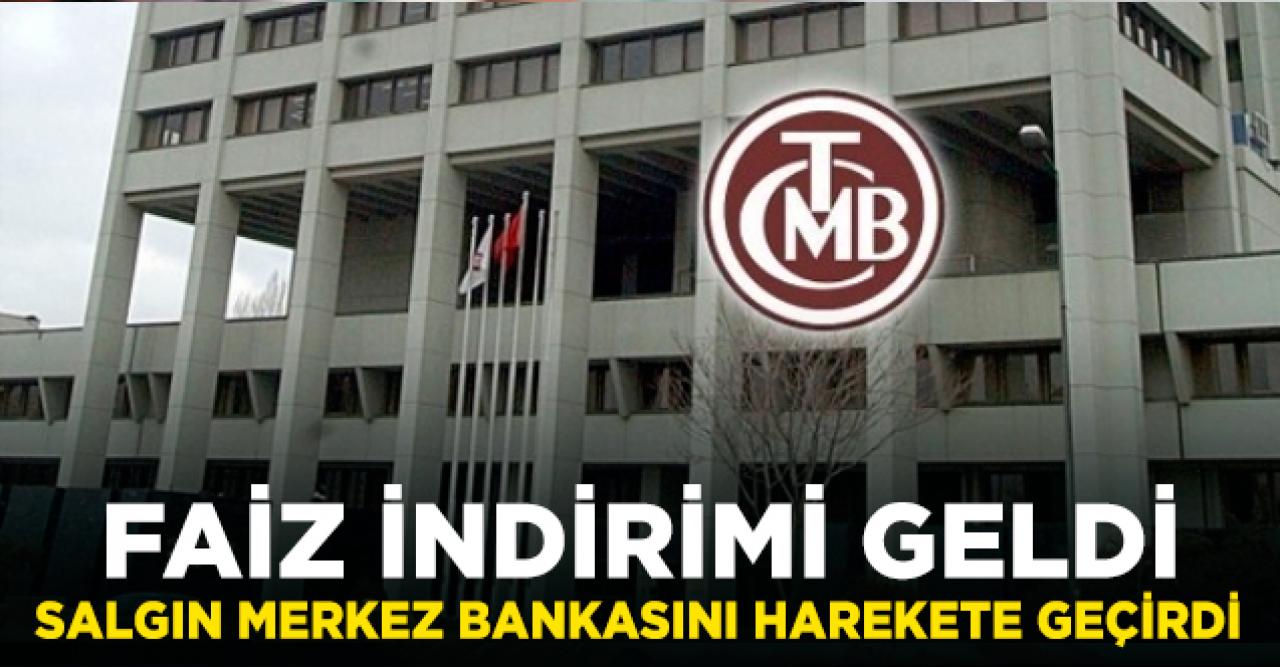 Merkez Bankası faiz indirdi!