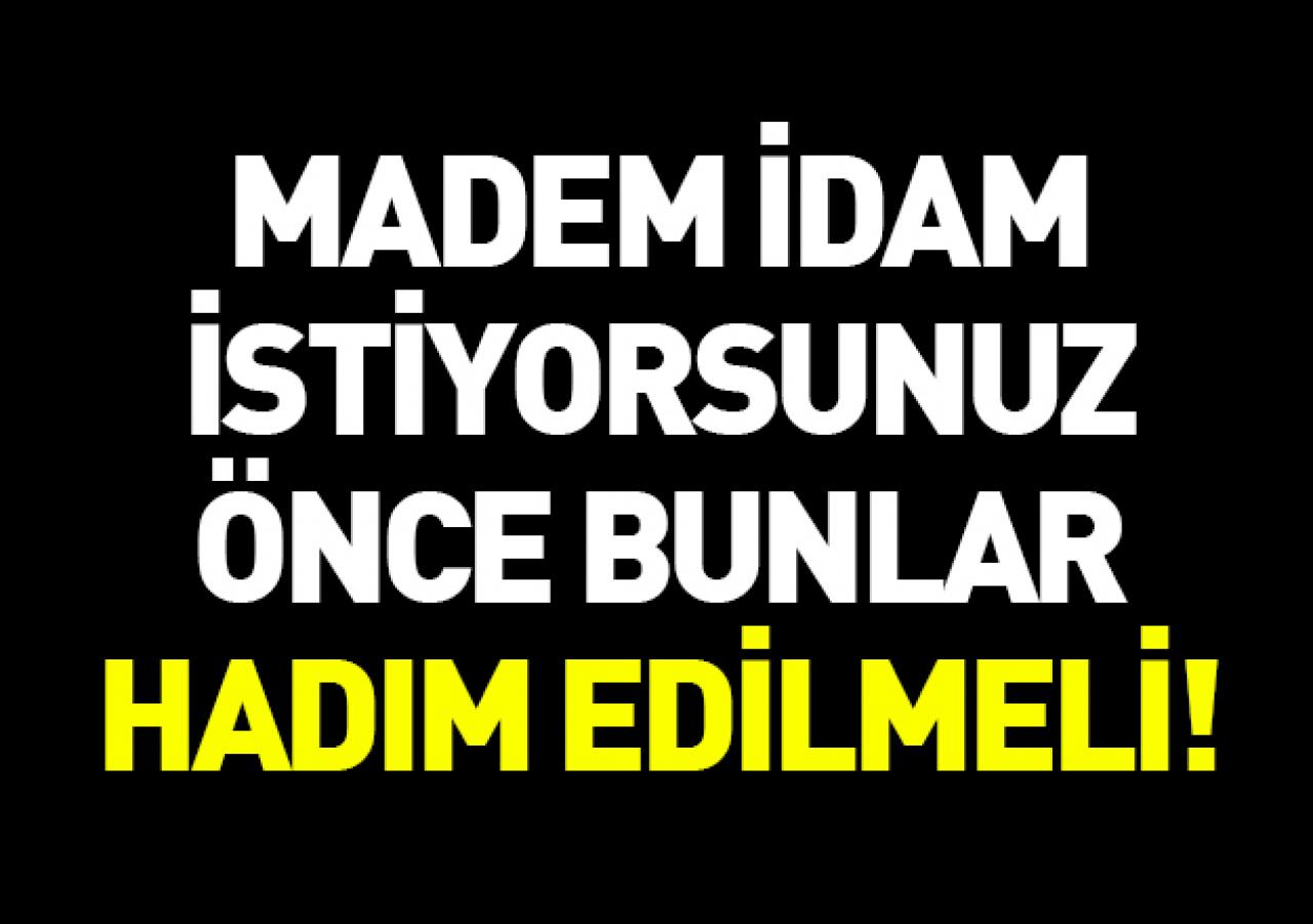 Bunlar hadım edilmeli!