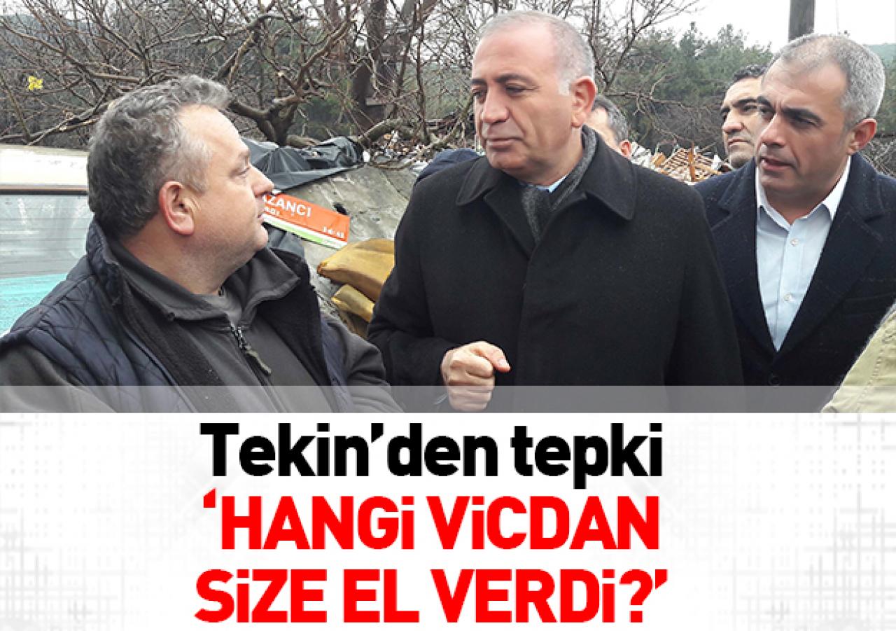 Hangi vicdan size el verdi?