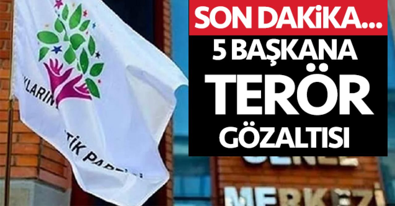 HDP'li belediye başkanlarına terörden gözaltı! Ahmet Kaya, Tarık Mercan ve Mustafa Akkul kimdir