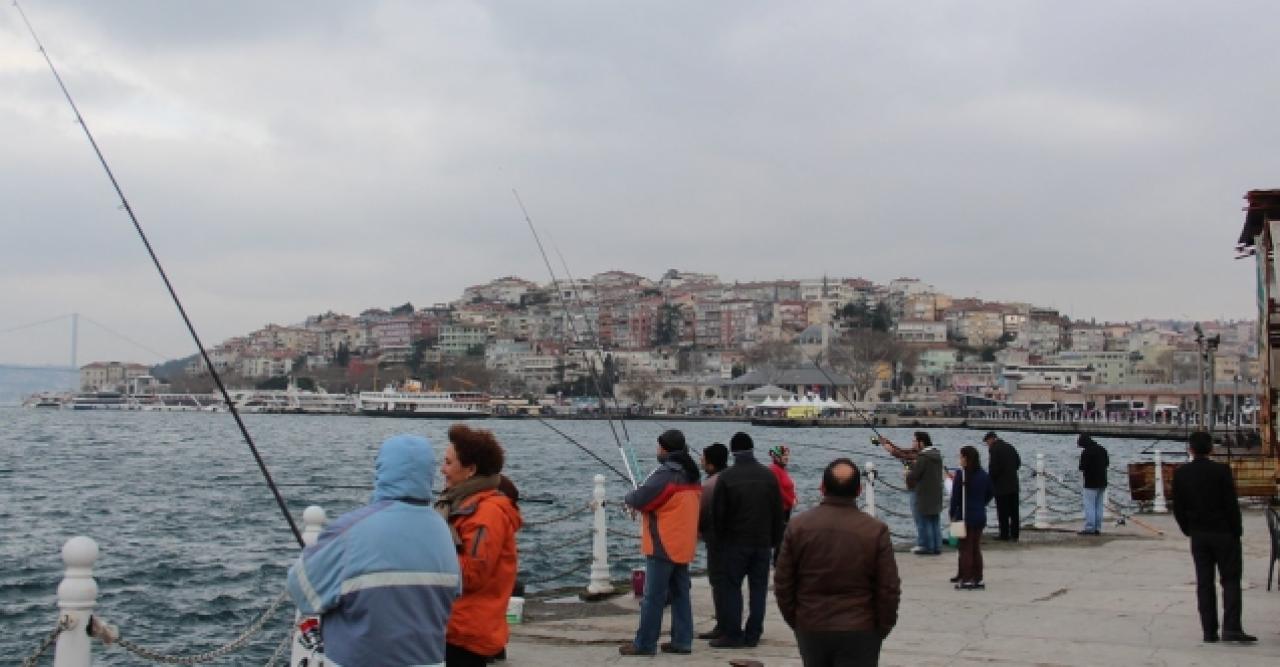 Üsküdar'da balık tutmak artık yasak