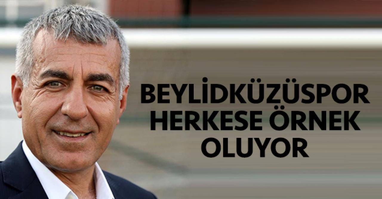 Beylikdüzüspor herkese örnek oluyor