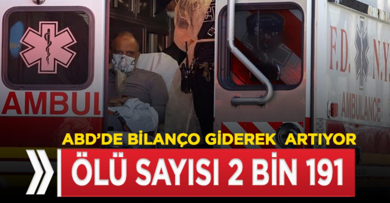 ABD'de bir günde 480 ölü!