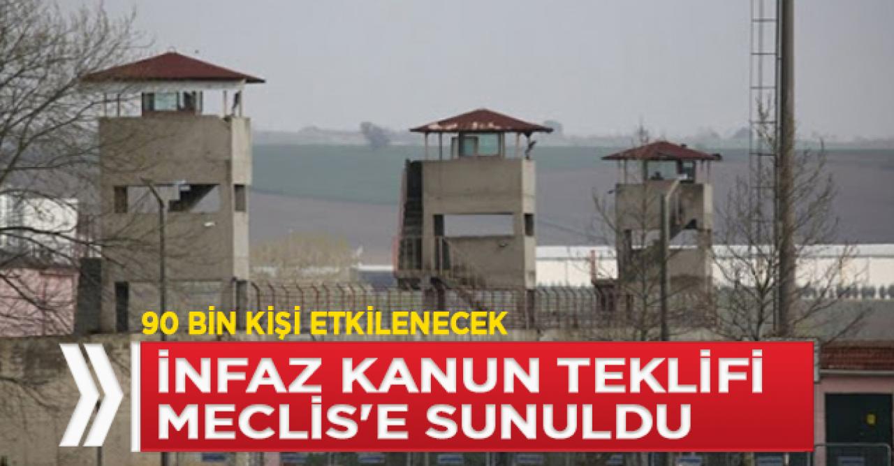 İnfaz kanun teklifi Meclis'te! Kimler etkilenecek?