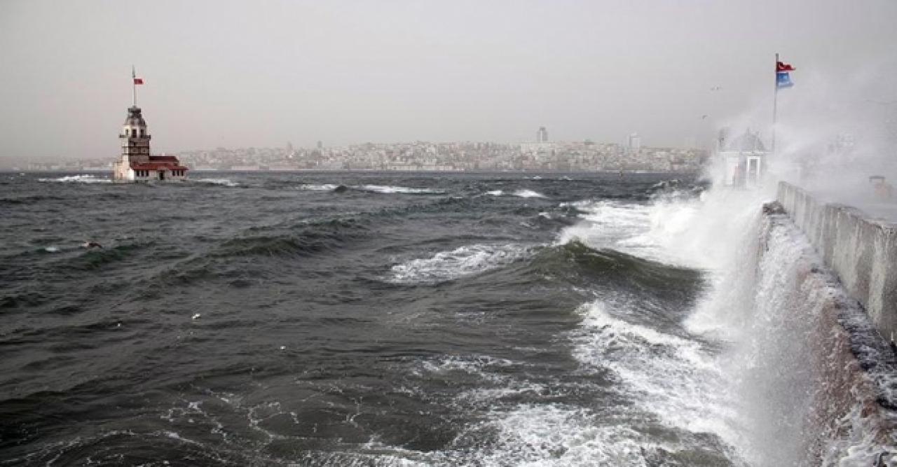 Meteoroloji'den İstanbul için fırtına uyarısı