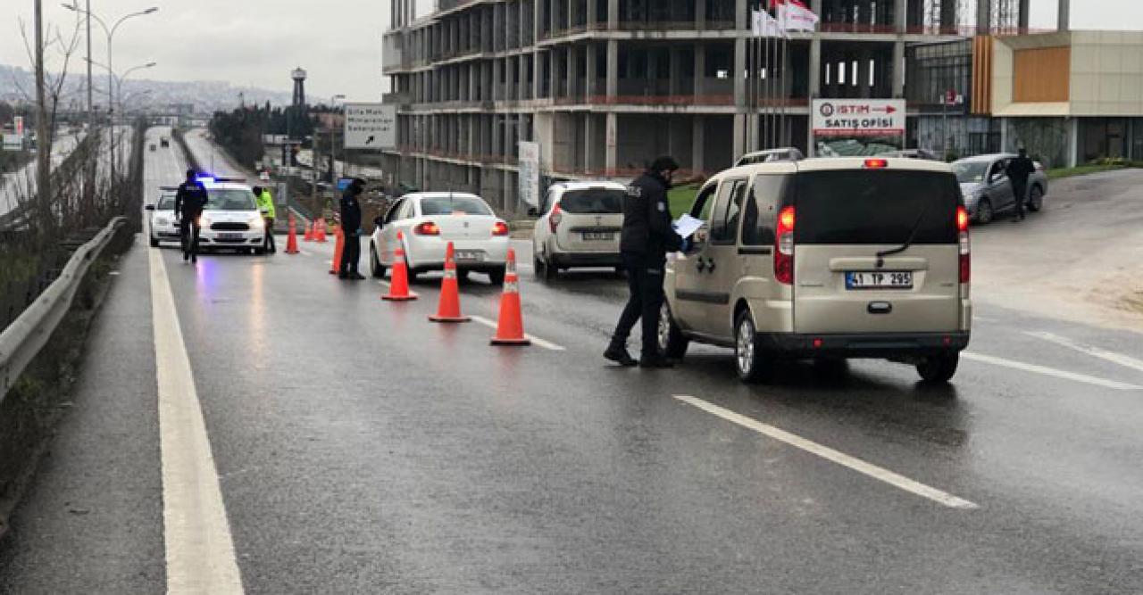 İzni olmayanlar Gebze'den geri döndü