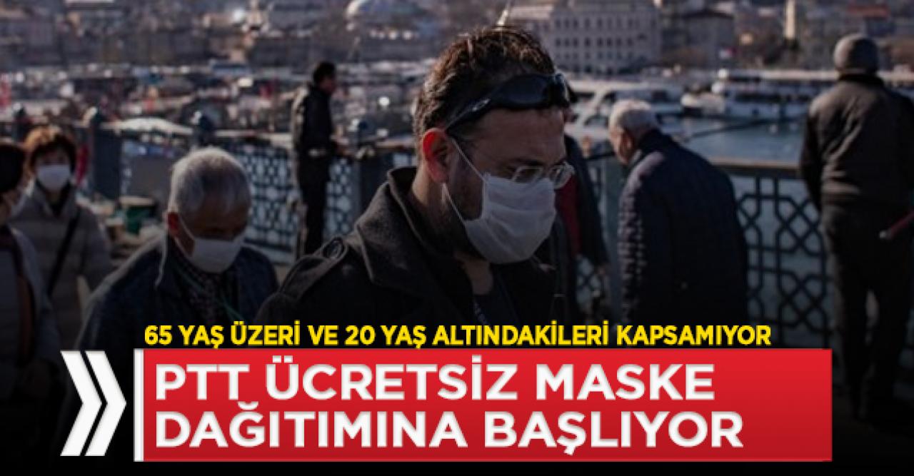 PTT'den ücretsiz maske! Ücretsiz maske isteme şartları nelerdir?