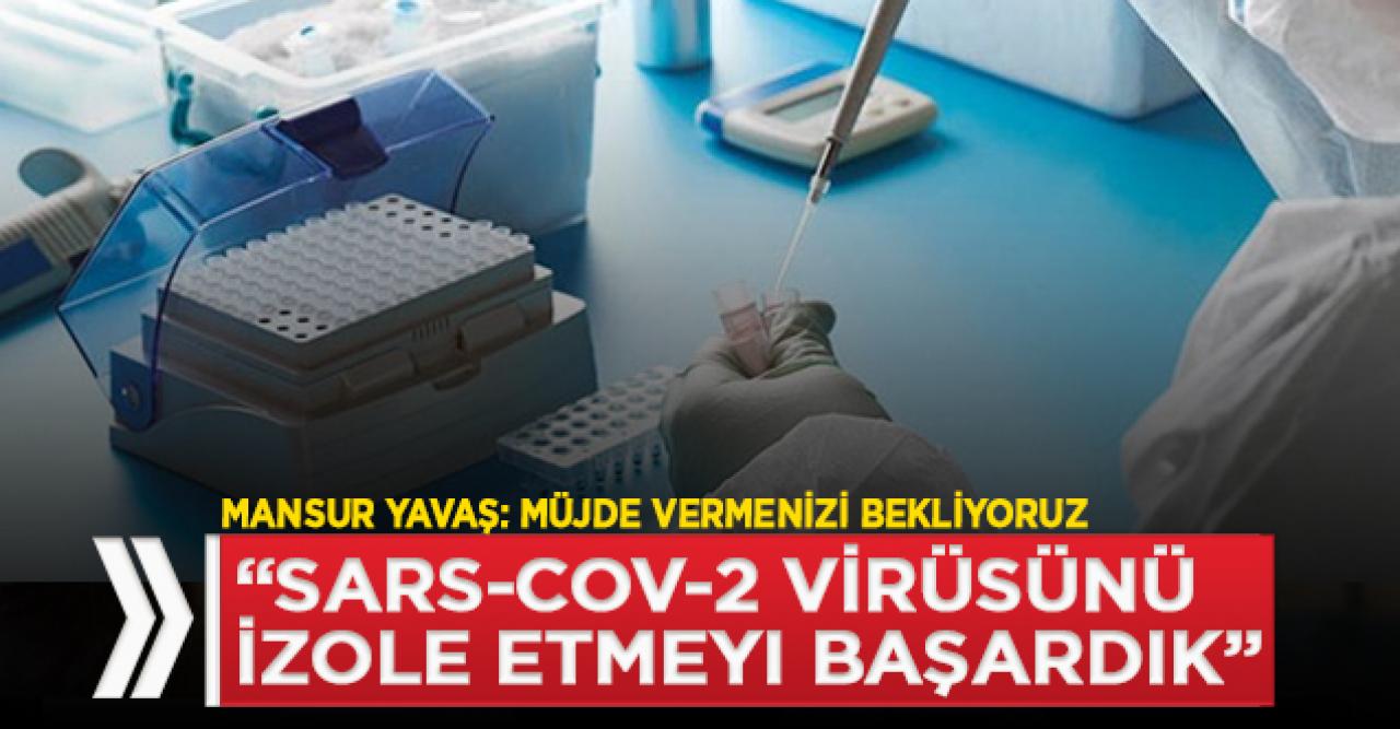 Ankara Üniversitesi'nden duyuru: SARS-COV-2 virüsü izole edildi