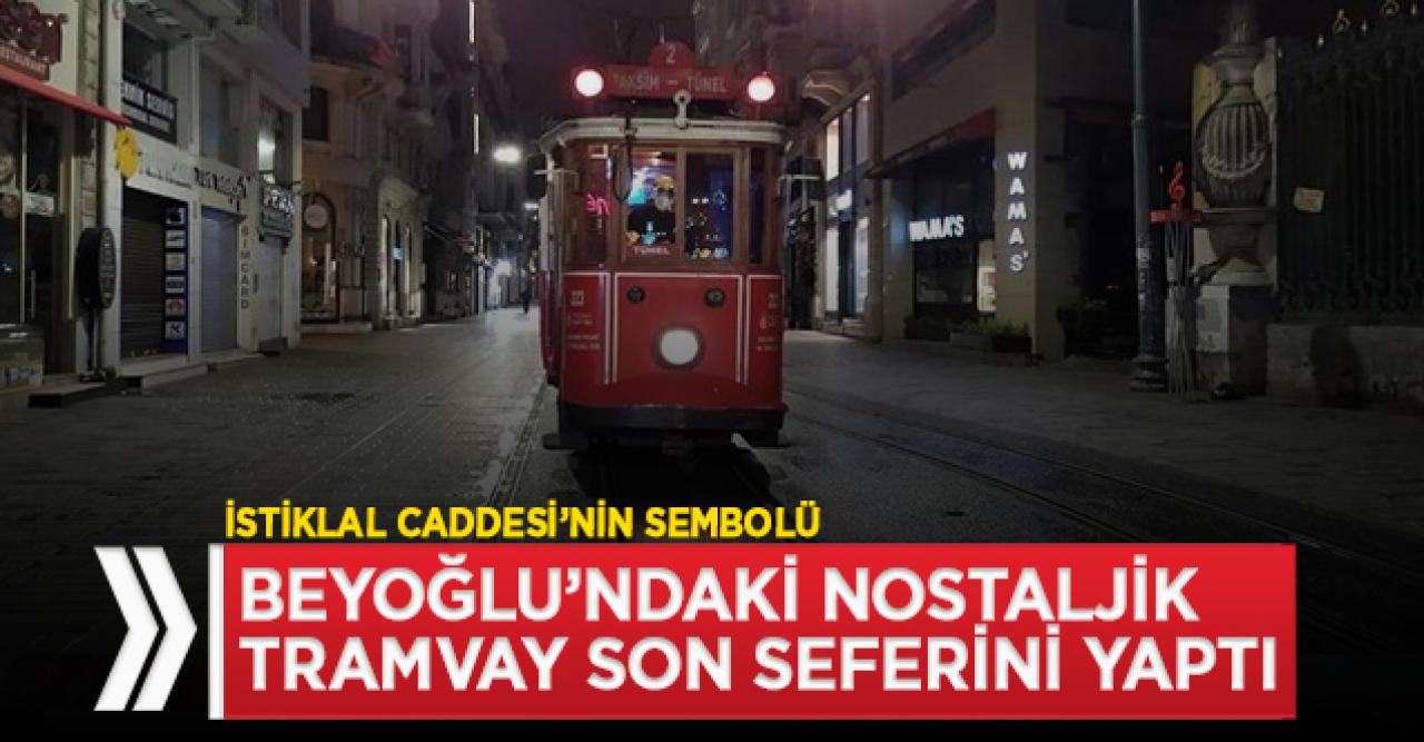 Nostaljik tren son seferini yaptı