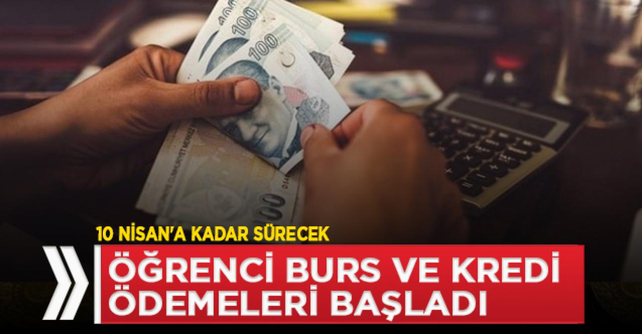 Üniversite öğrencilerinin burs ve kredileri ödenmeye başlandı | Ödemeler ne zamana kadar sürecek?