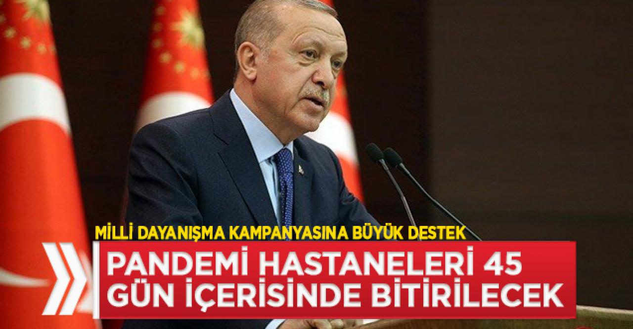 Son dakika|Erdoğan: Atatürk Havalimanı ve Sancaktepe'ye hastane!