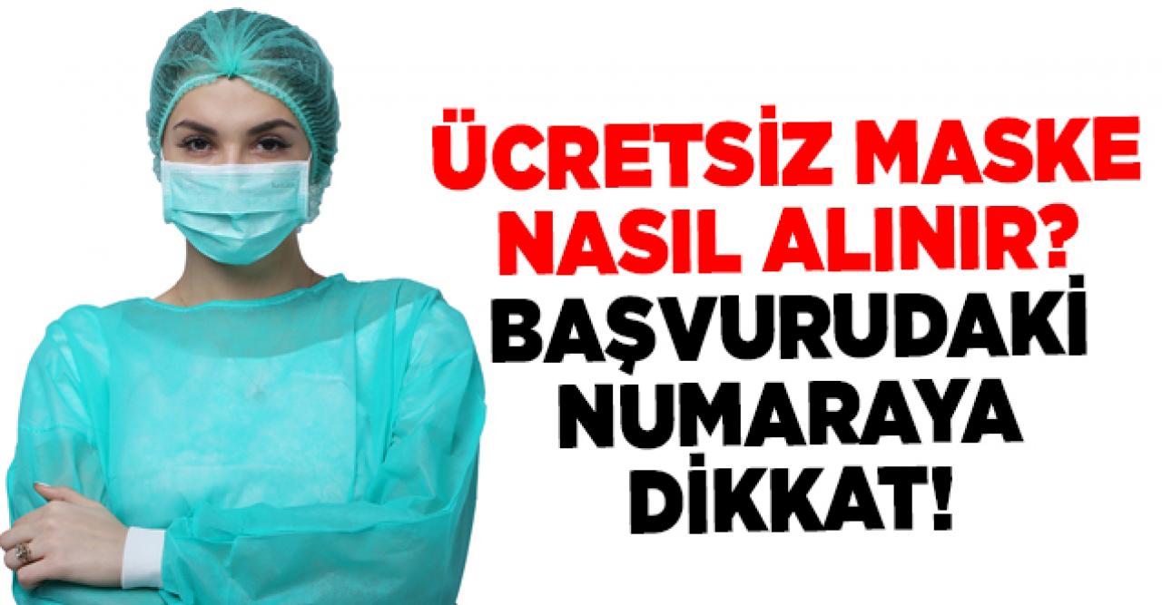 E-Devlet üzerinden ücretsiz maske nasıl alınır? Ücretsiz maske başvuru numarasına dikkat