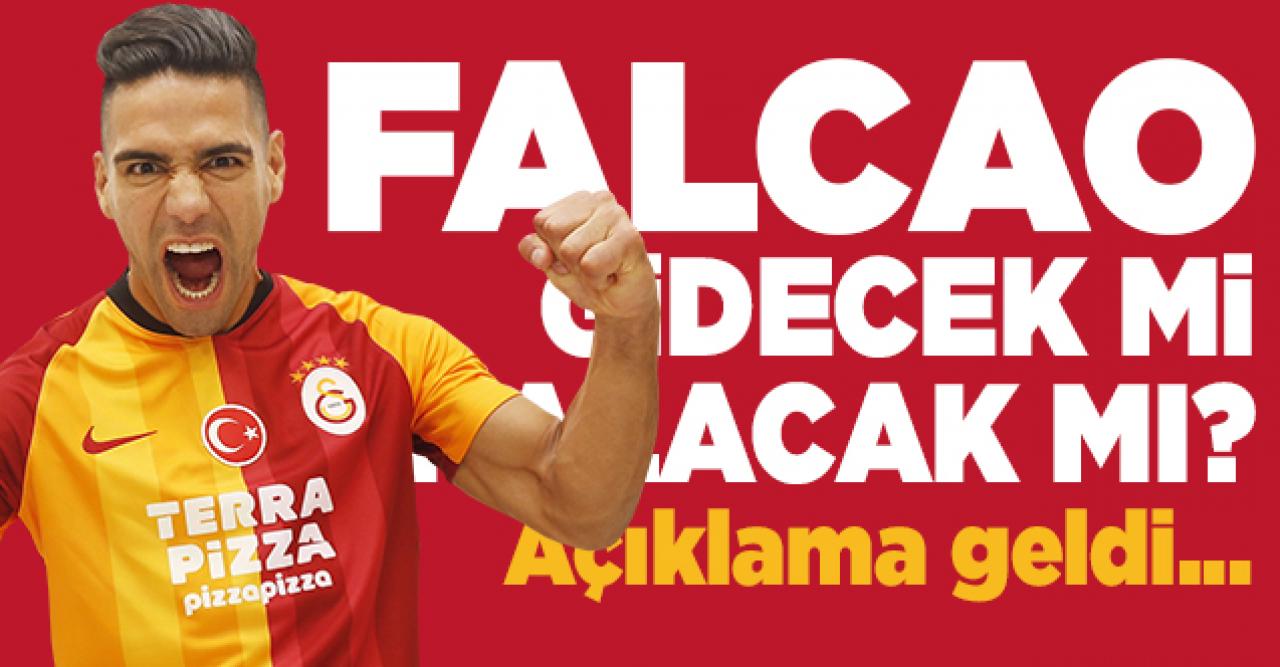 Falcao gidecek mi kalacak mı? Açıklama geldi...