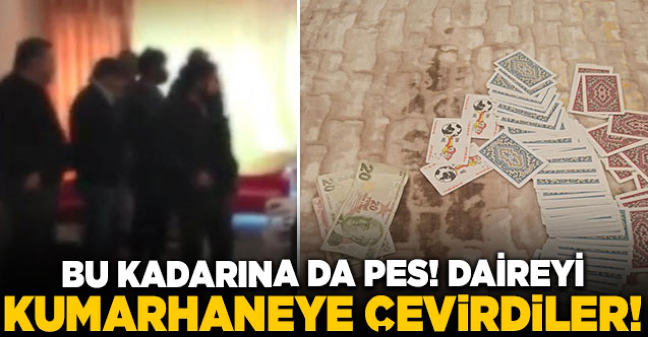 Kumarhaneye çevrilen dairede 13 kişiye 41 bin 140 lira ceza