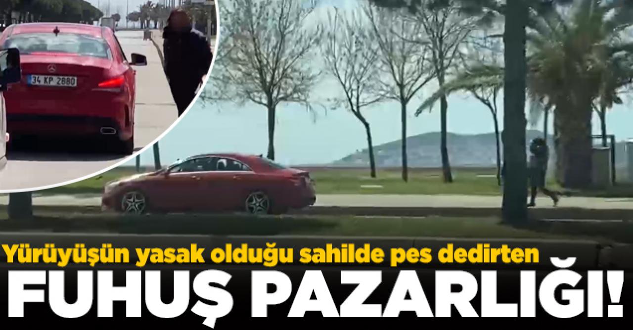 Kartal sahilinde fuhuş pazarlığı