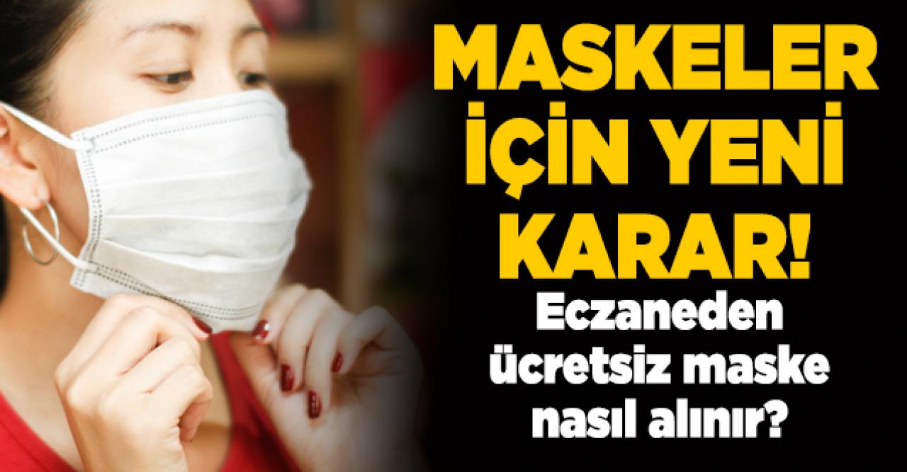 Eczaneden ücretsiz maske nasıl alınır? Adım adım ücretsiz maske alımı