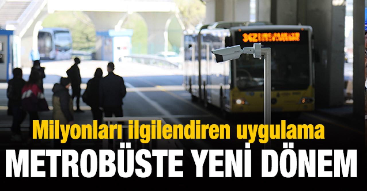 Metorbüs duraklarında temal kameralı denetim