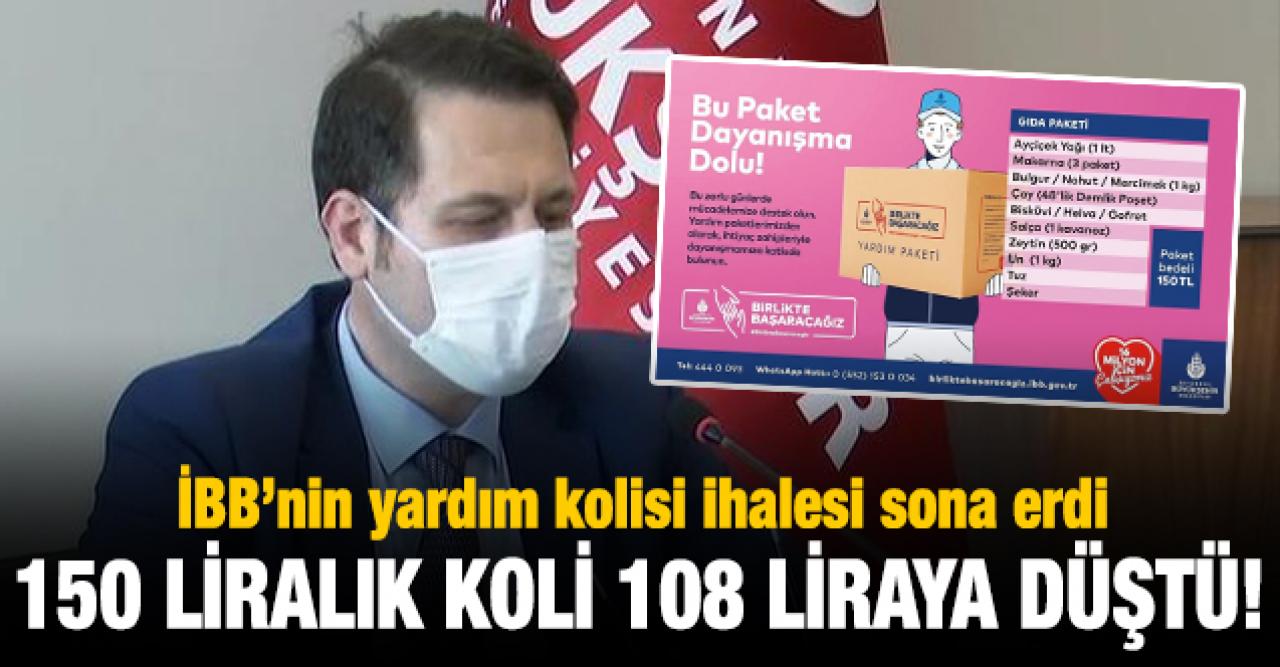 150 TL'lik koli 108 liraya düştü