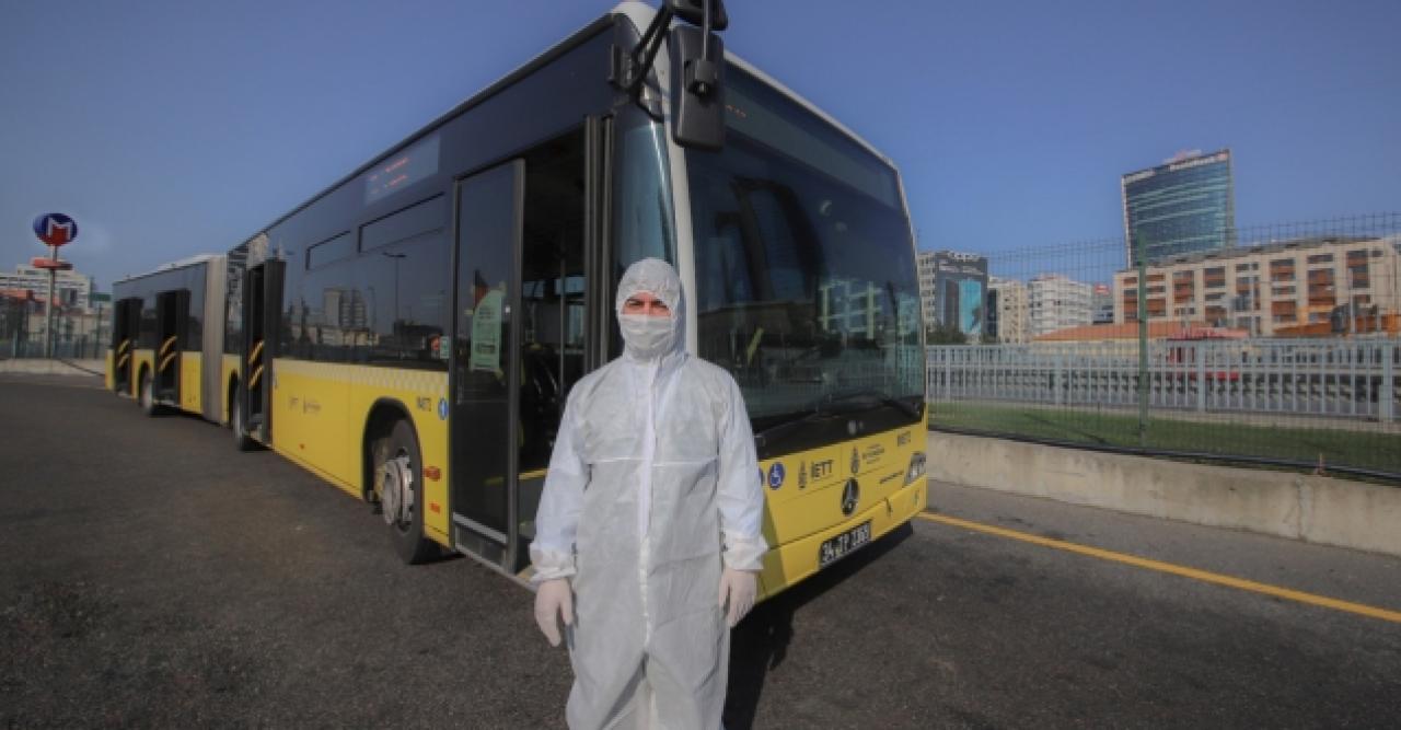 Metrobüs şoförleri tulum giymeye başladı