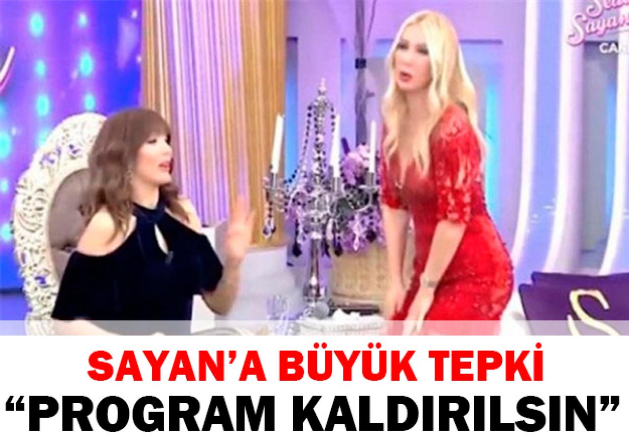 Skandal yaşanan program sunucusu Seda Sayan'a tepkiler artıyor