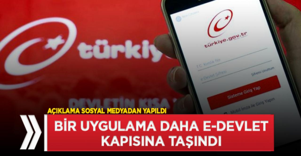 Adres değişikliği bundan sonra e-Devlet kapısından yapılacak